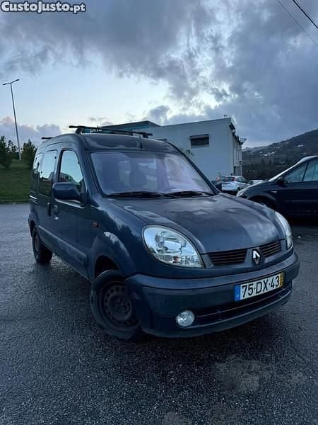 Usado Renault Kangoo 81 HP (59 kW) 2005 Azul Monovolume