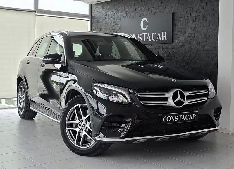 Preto Usado 2018 Mercedes GLC250 AMG line SUV | € 40.900 (Preço justo) - Imagem 1/4