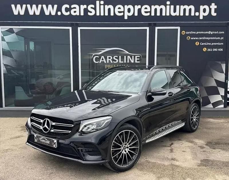 Usado Mercedes GLC250 AMG line 204 HP (150 kW) 2018 Preto SUV