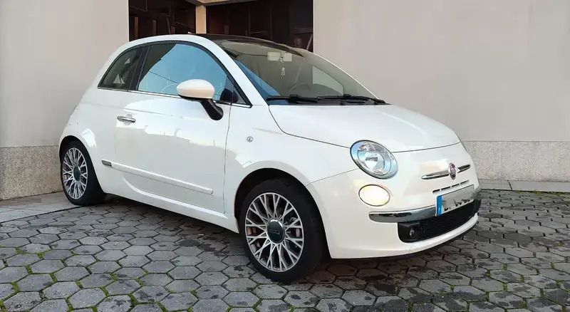 Branco Usado 2023 Fiat 500 Citadino | € 9.500 - Imagem 1/4