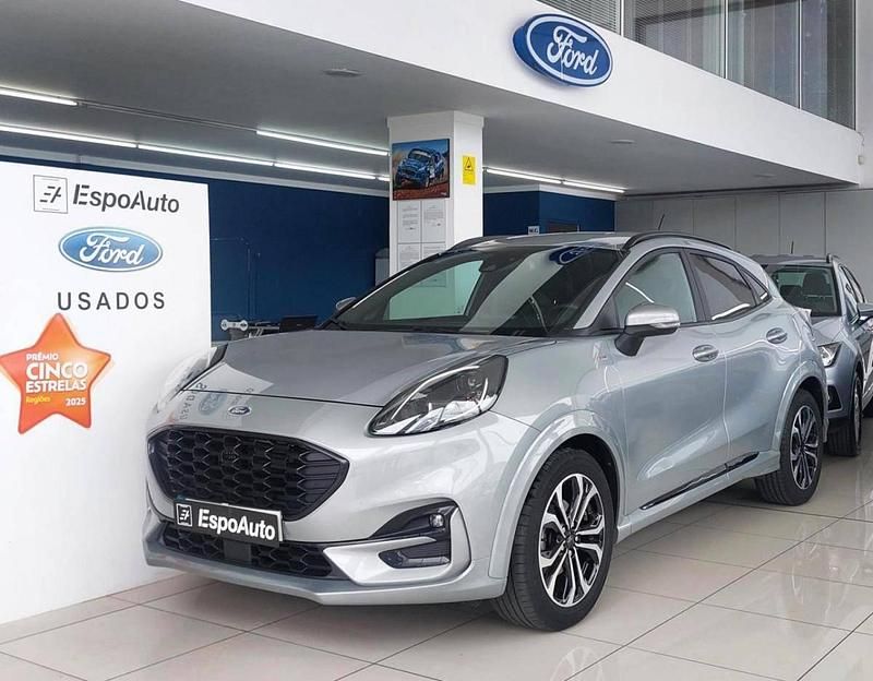 Cinza Usado 2021 Ford Puma ST-Line SUV | € 18.990 (Preço justo) - Imagem 1/4