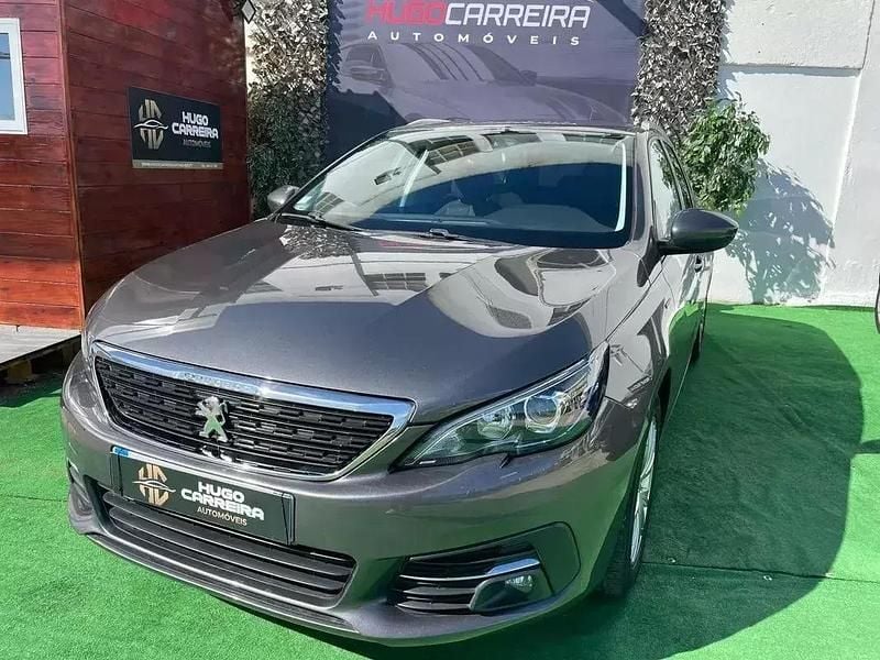Cinza antracite Usado 2019 Peugeot 308 SW Style Carrinha | € 10.400 (Super Preço) - Imagem 1/4
