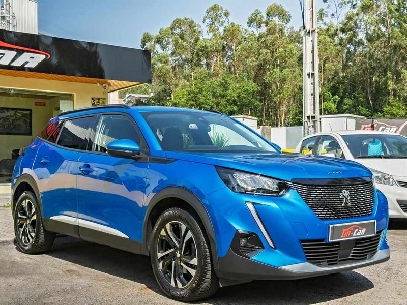 Azul Usado 2021 Peugeot 2008 SUV | € 18.990 (Preço justo) - Imagem 1/4
