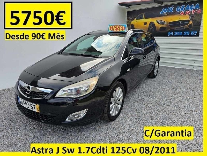 Preto Usado 2011 Opel Astra Carrinha | € 5.750 (Preço justo) - Imagem 1/4