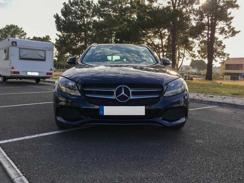 Azul Usado 2017 Mercedes C180 Avantgarde Carrinha | € 15.750 (Super Preço) - Imagem 1/4