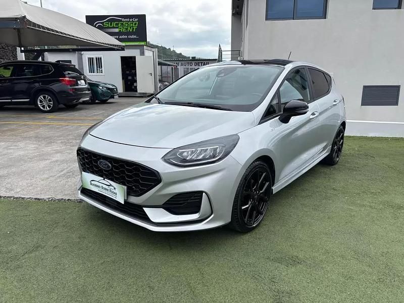 Cinza prata Usado 2022 Ford Fiesta ST-Line Citadino | € 19.490 (Caro) - Imagem 1/4