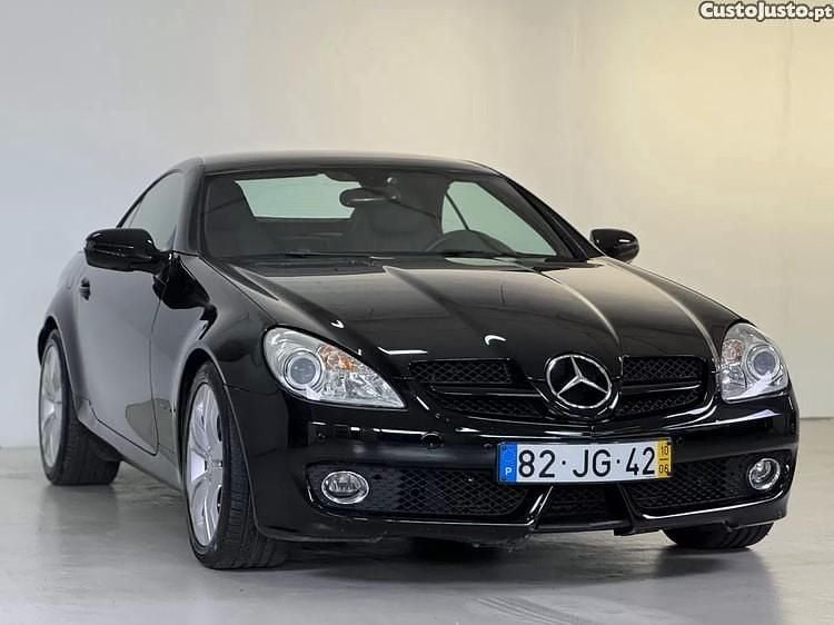 Preto Usado 2010 Mercedes SLK200 Cabrios | € 17.950 (Preço justo) - Imagem 1/1