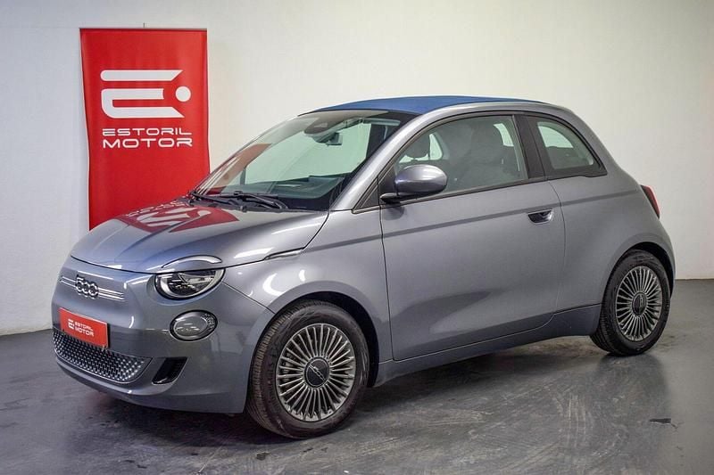 Cinza Usado 2022 Fiat 500e La Prima Cabrios | € 24.250 (Preço elevado) - Imagem 1/4
