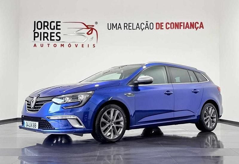 Azul Usado 2018 Renault Mégane GrandTour Carrinha | € 14.990 (Preço justo) - Imagem 1/4