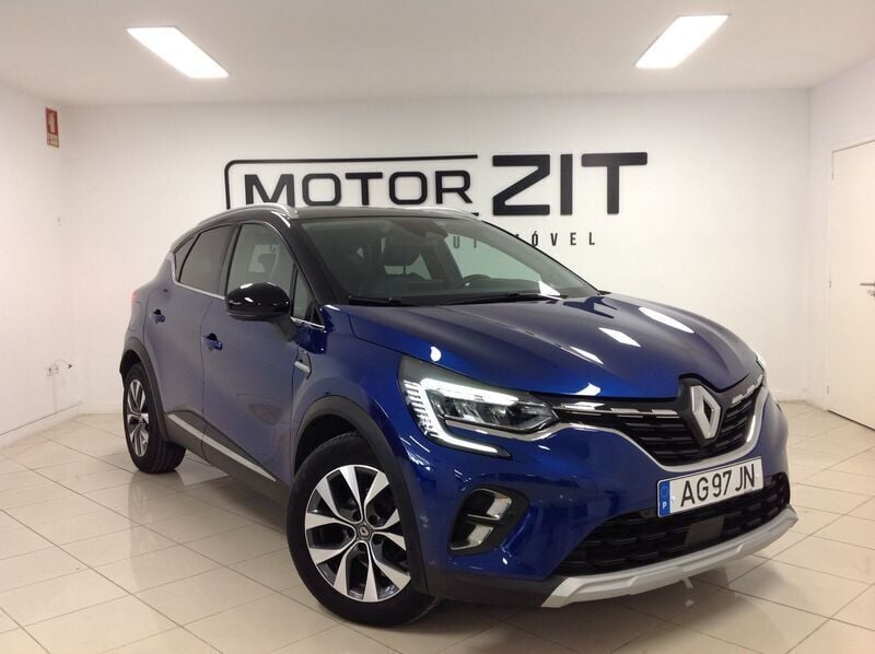 Azul Usado 2021 Renault Captur SUV | € 15.950 (Bom preço) - Imagem 1/4