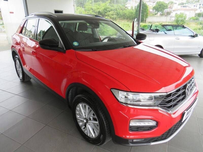 Vermelho Usado 2021 VW T-Roc Style SUV | € 21.550 (Super Preço) - Imagem 1/4