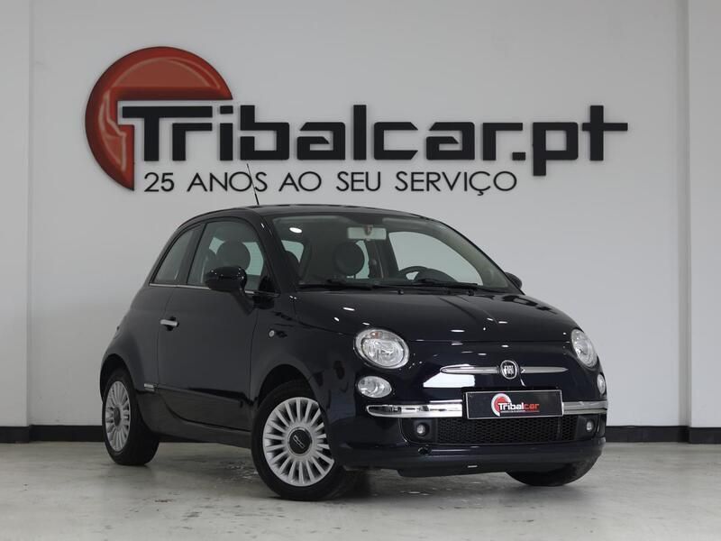 Azul Usado 2012 Fiat 500 Lounge Citadino | € 8.950 (Preço justo) - Imagem 1/4