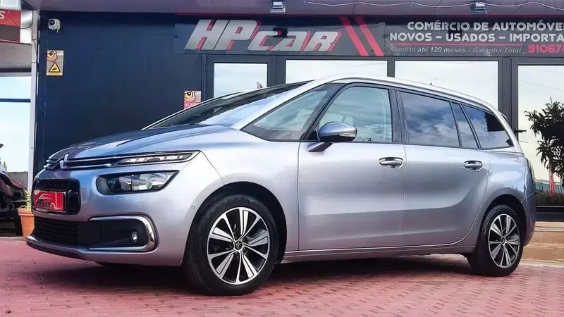 Cinza Usado 2019 Citroën Grand C4 Picasso Shine Monovolume | € 19.990 (Caro) - Imagem 1/4