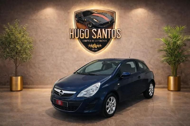 Usado Opel Corsa Selection 100 HP (73 kW) 2013 Azul escuro Citadino