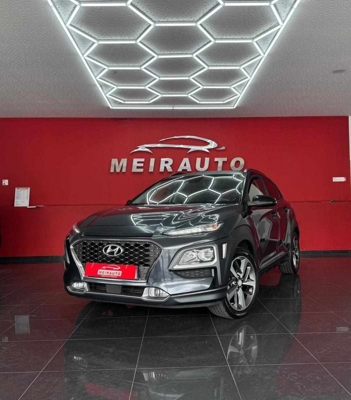 Cinza Usado 2019 Hyundai Kauai Premium SUV | € 15.500 (Preço justo) - Imagem 1/4
