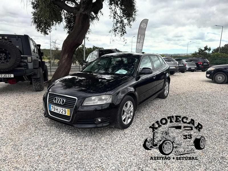 Preto Usado 2009 Audi A3 Citadino | € 8.900 (Preço justo) - Imagem 1/4
