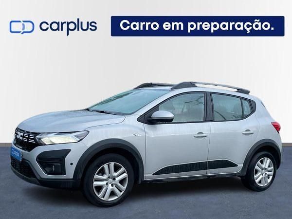 Cinza Usado 2023 Dacia Sandero Stepway Citadino | € 18.500 (Preço justo) - Imagem 1/3