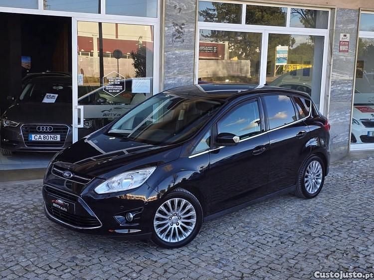Preto Usado 2013 Ford C-MAX Titanium S Monovolume | € 9.950 (Bom preço) - Imagem 1/1