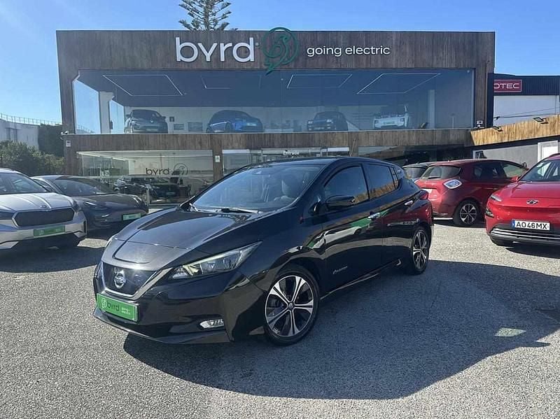 Preto Usado 2018 Nissan Leaf Acenta Citadino | € 10.900 (Preço justo) - Imagem 1/4