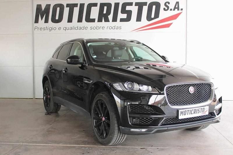 Preto Usado 2017 Jaguar F-Pace SUV | € 32.900 - Imagem 1/4