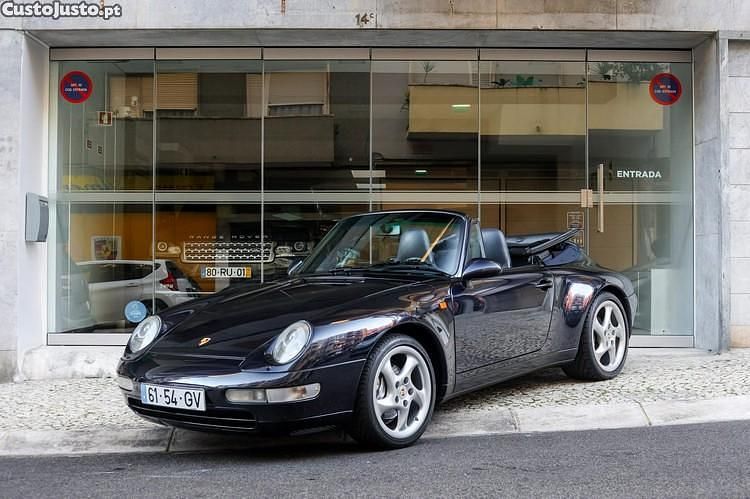 Azul Usado 1996 Porsche 911 Carrera 4 Cabrios | € 175.000 - Imagem 1/1