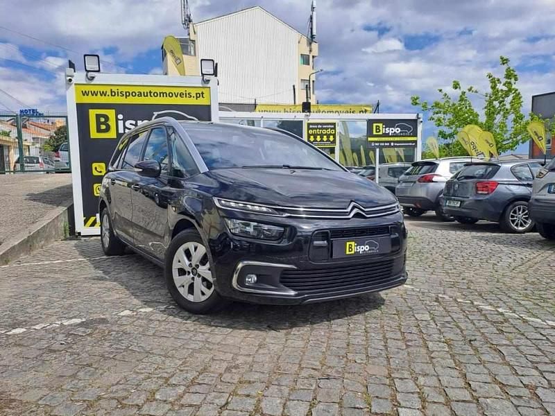 Preto Usado 2018 Citroën Grand C4 Picasso Monovolume | € 15.997 (Caro) - Imagem 1/4