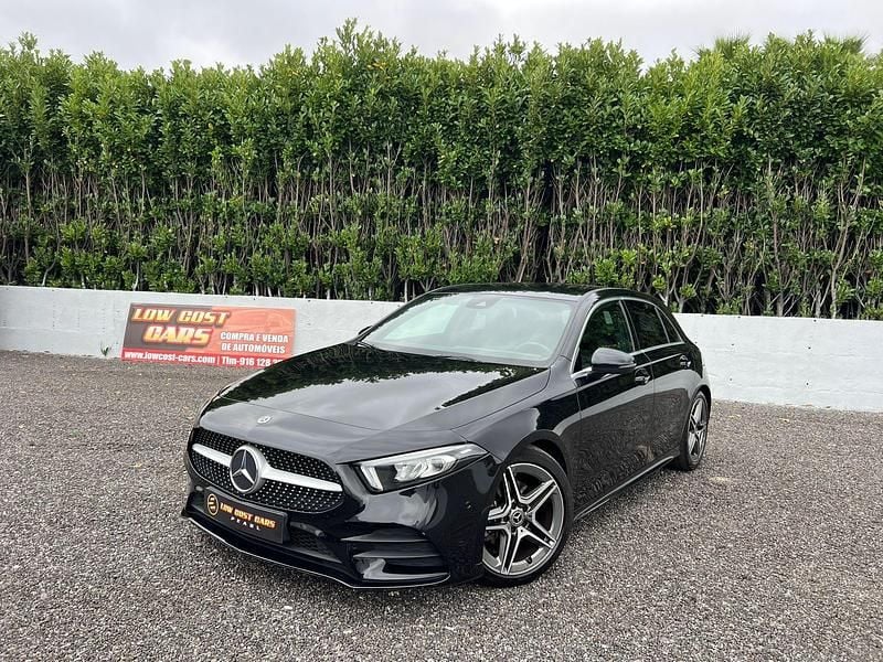 Preto Usado 2019 Mercedes A180 AMG line | € 21.990 (Preço justo) - Imagem 1/4