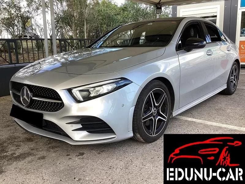 Cinza Usado 2019 Mercedes A180 AMG line Sedan | € 26.950 (Caro) - Imagem 1/4
