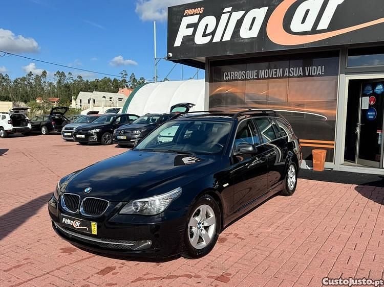 Preto Usado 2010 BMW 520 Executive Carrinha | € 12.750 (Preço justo) - Imagem 1/1