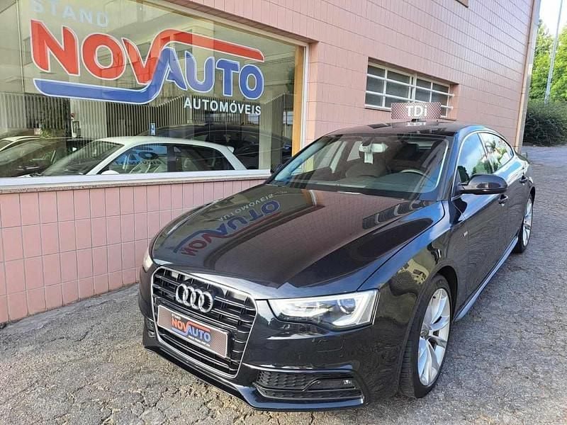 Preto Usado 2014 Audi A5 Sportback | € 19.790 (Bom preço) - Imagem 1/3