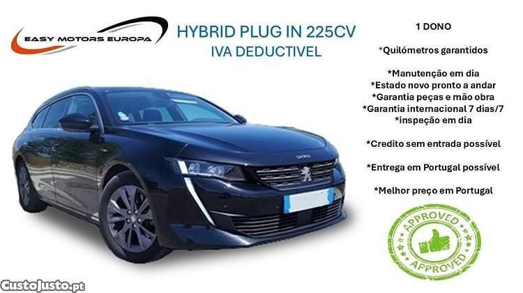 Preto Usado 2020 Peugeot 508 Allure Carrinha | € 22.900 (Preço justo) - Imagem 1/1