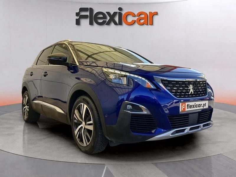 Azul Usado 2018 Peugeot 3008 GT-line SUV | € 16.790 (Preço justo) - Imagem 1/4
