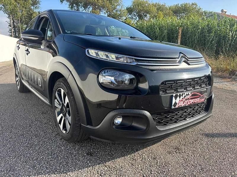 Preto Usado 2018 Citroën C3 Shine Citadino | € 11.950 (Bom preço) - Imagem 1/4