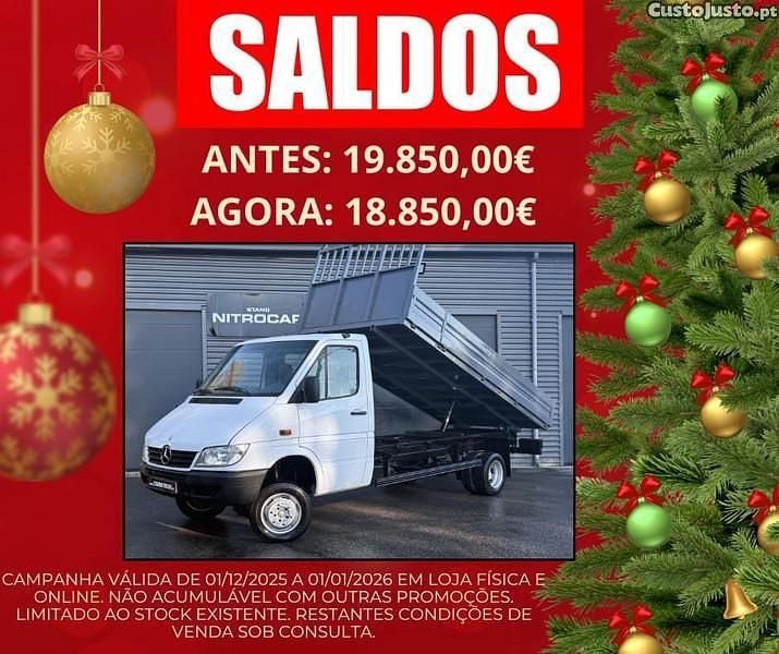 Branco Usado 2006 Mercedes 416 Van | € 18.850 - Imagem 1/1