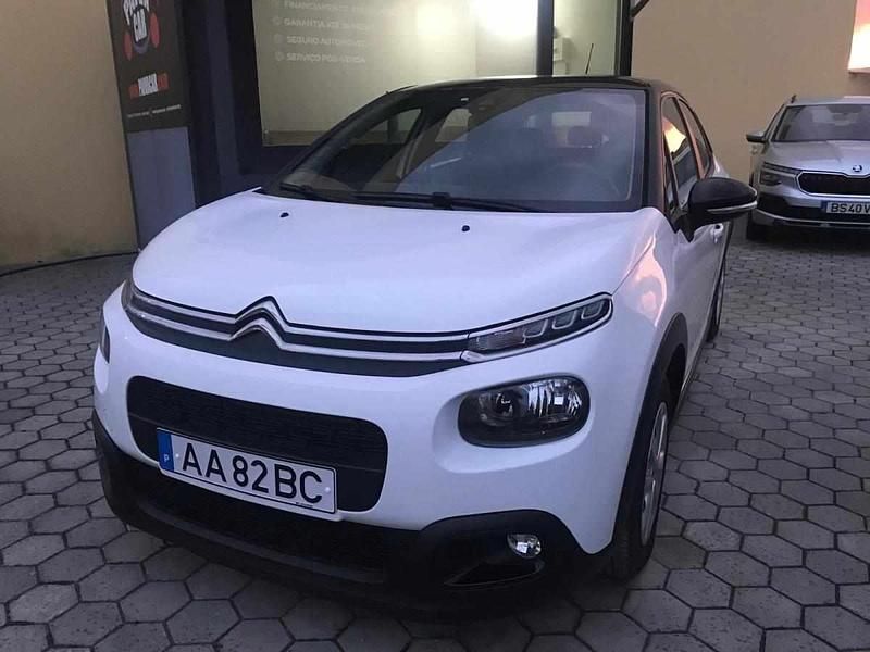Branco Usado 2020 Citroën C3 Citadino | € 12.000 (Preço justo) - Imagem 1/4