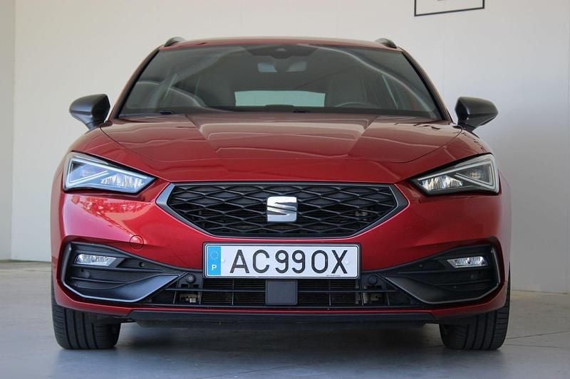 Vermelho Usado 2020 Seat Leon FR Carrinha | € 20.000 (Super Preço) - Imagem 1/4
