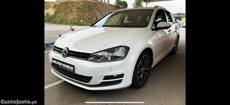 Branco Usado 2014 VW Golf VII Advance Carrinha | € 11.750 (Preço justo) - Imagem 1/1
