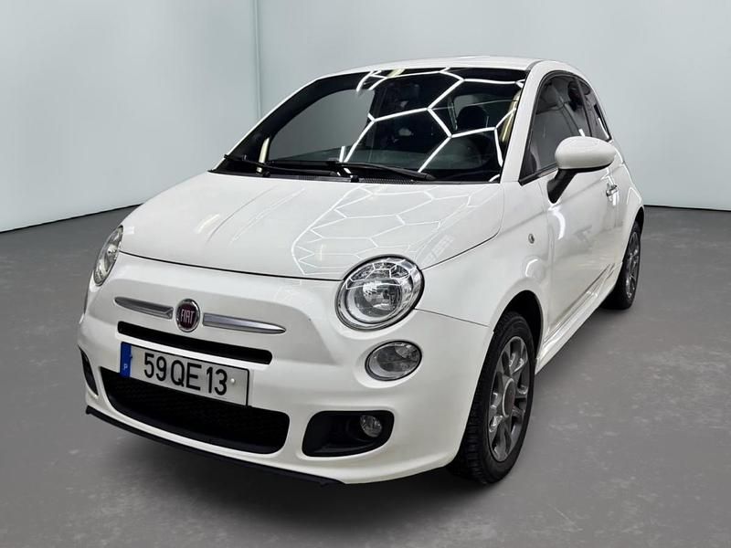 Branco Usado 2015 Fiat 500 S Citadino | € 9.800 (Preço justo) - Imagem 1/4
