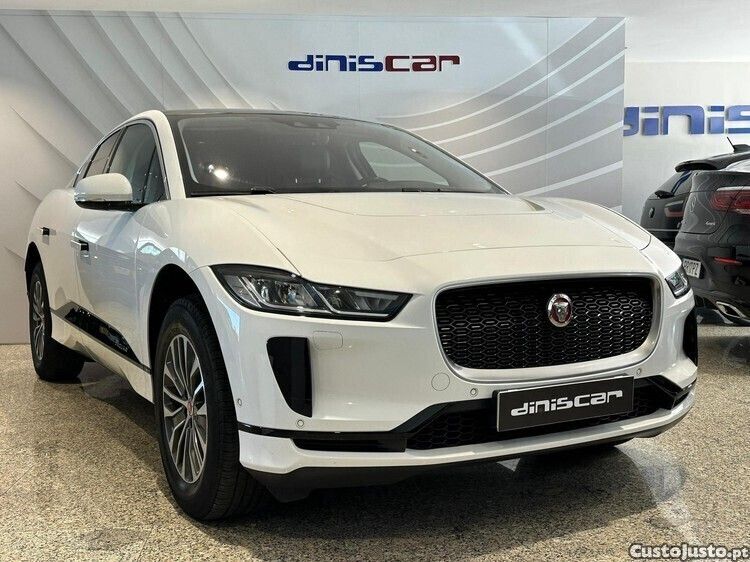 Branco Usado 2018 Jaguar I-Pace S SUV | € 31.000 - Imagem 1/1