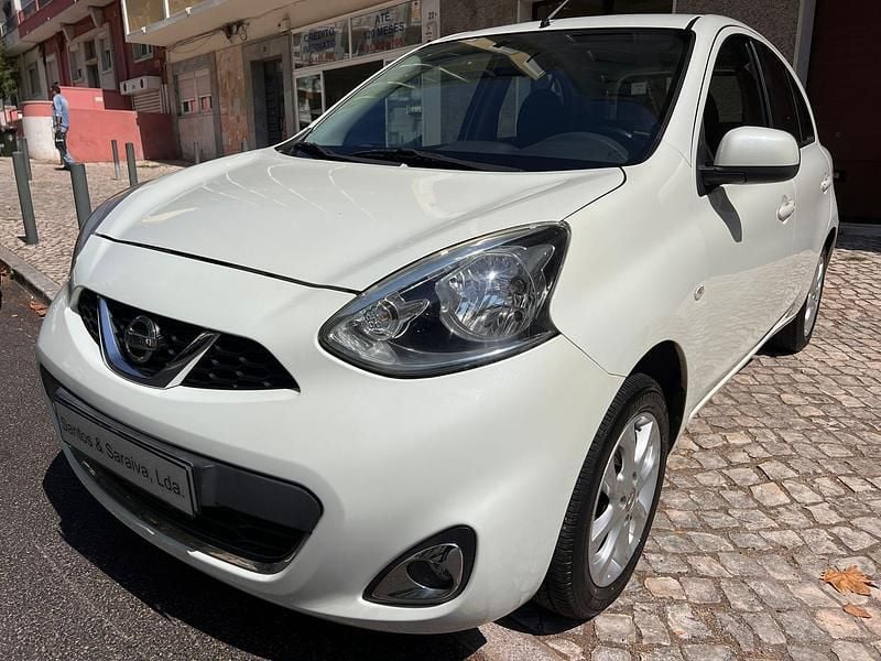 Branco Usado 2016 Nissan Micra Tekna Citadino | € 9.200 (Preço justo) - Imagem 1/4
