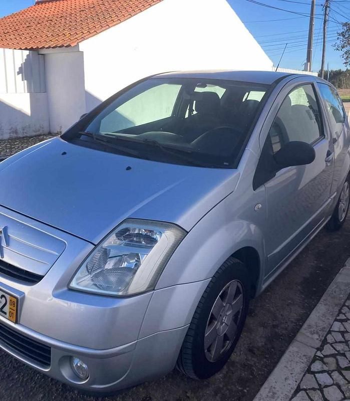 Cinzento Usado 2008 Citroën C2 Citadino | € 3.800 (Preço justo) - Imagem 1/4