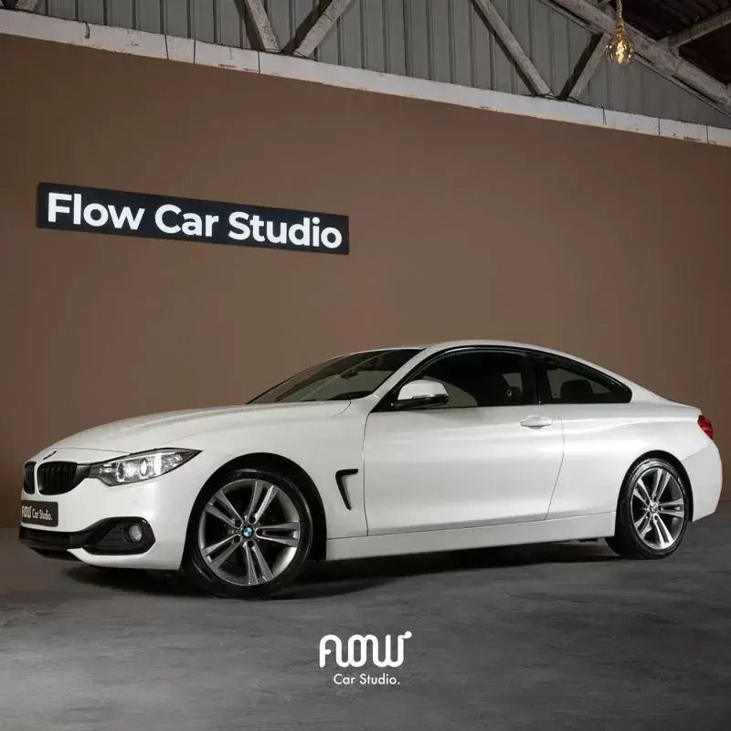 Branco Usado 2015 BMW 420 Sport Line Coupé | € 21.950 (Preço elevado) - Imagem 1/4