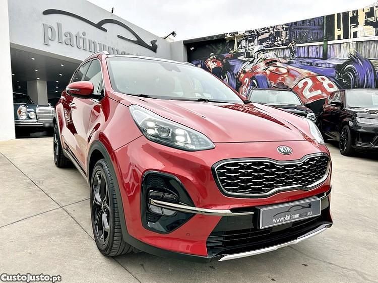 Vermelho Usado 2019 Kia Sportage GT-Line SUV | € 24.950 (Preço justo) - Imagem 1/1