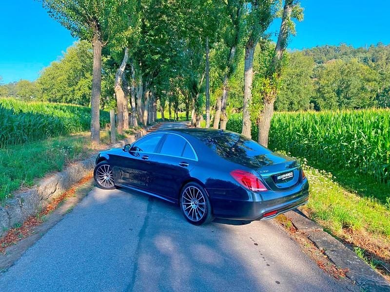 Usado Mercedes S350 258 HP (189 kW) 2014 Azul Sedan