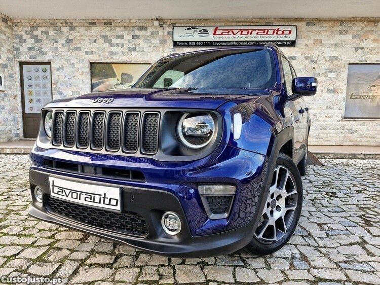 Azul Usado 2020 Jeep Renegade Limited SUV | € 18.900 (Caro) - Imagem 1/1