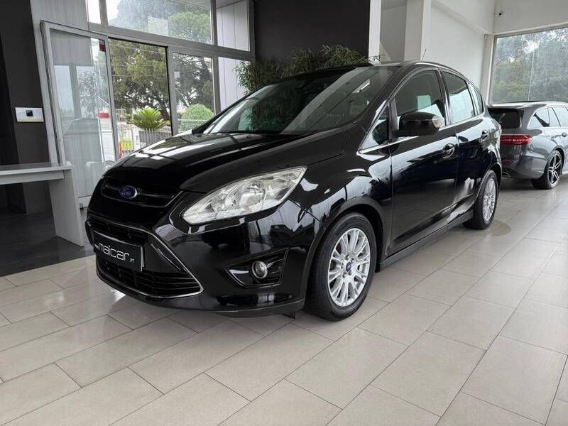 Preto Usado 2012 Ford C-MAX Titanium S Monovolume | € 12.990 - Imagem 1/4