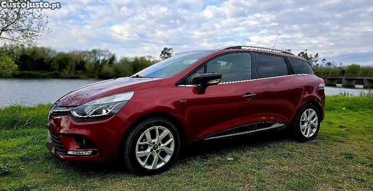Usado Renault Clio GrandTour 90 HP (66 kW) 2019 Vermelho Carrinha