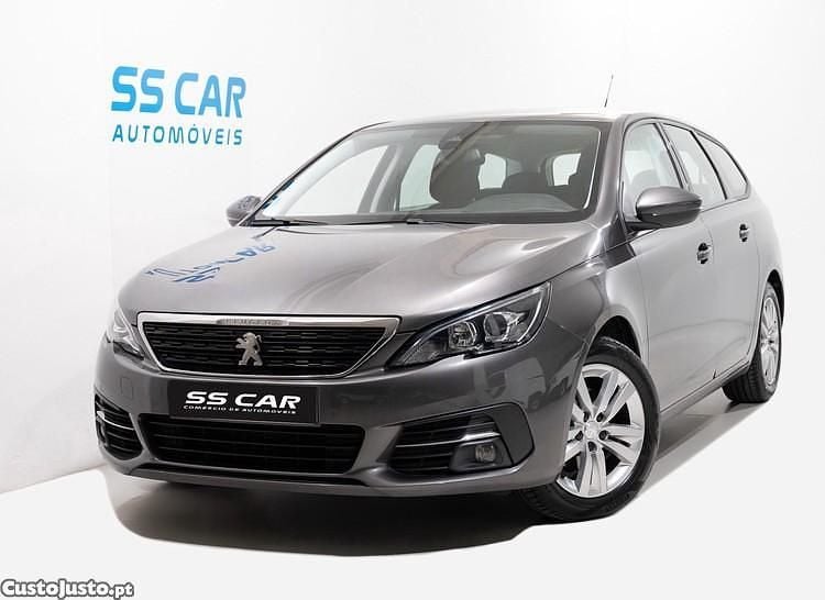 Cinza Usado 2021 Peugeot 308 SW Active Carrinha | € 12.490 (Super Preço) - Imagem 1/1