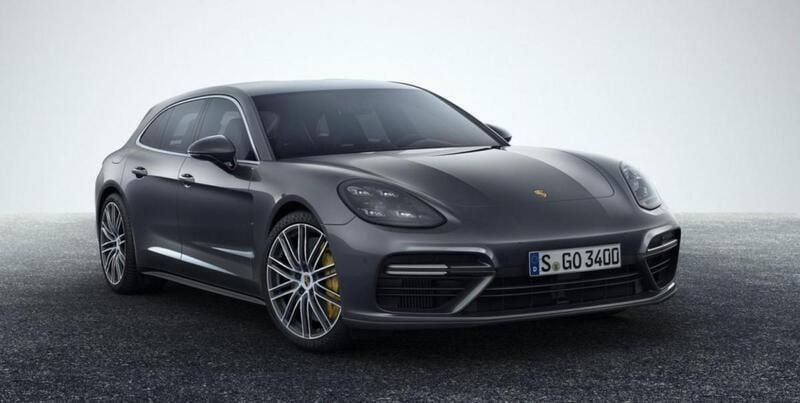 Cinzento Usado 2018 Porsche Panamera Turbo S Sedan | € 85.000 - Imagem 1/3