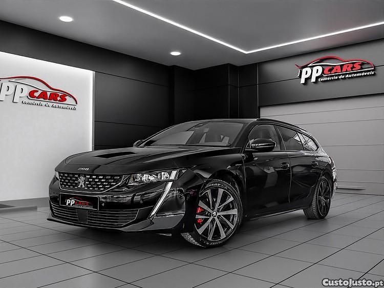 Preto Usado 2020 Peugeot 508 GT-line Carrinha | € 20.950 (Preço justo) - Imagem 1/1